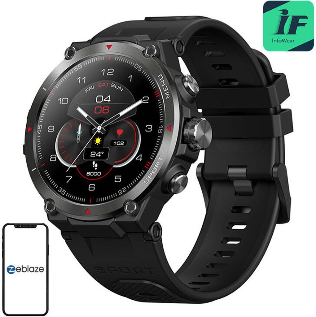 Smartwatch Zeblaze Stratos 2 (Black) Obrázek produktu 