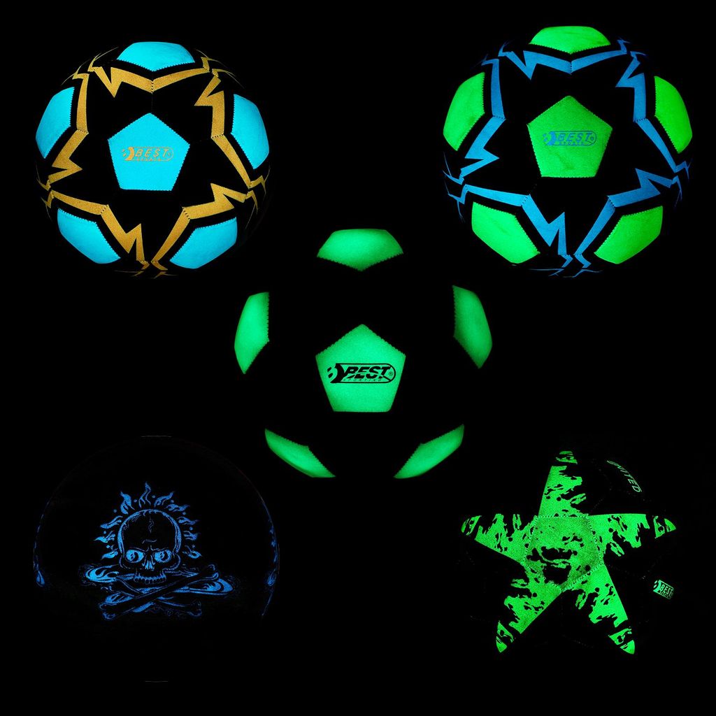 Nejlepší sportovní fotbal Glow In The Dark, velikost 5 Obrázek produktu 