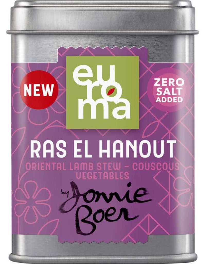 Mieszanka przypraw Euroma Ras el Hanout marki Jonnie Boer, Zdjęcie produktu 