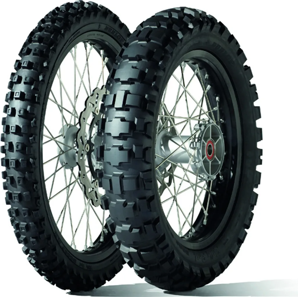 Pneu Moto Enduro Dunlop 140/80-18 D908 RR - Gomme Haute Résistance TT