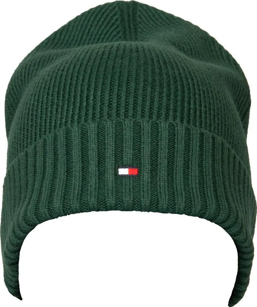 Berretto Tommy Hilfiger Uomo con Cashmere XM0XM02506 | Hunter Green