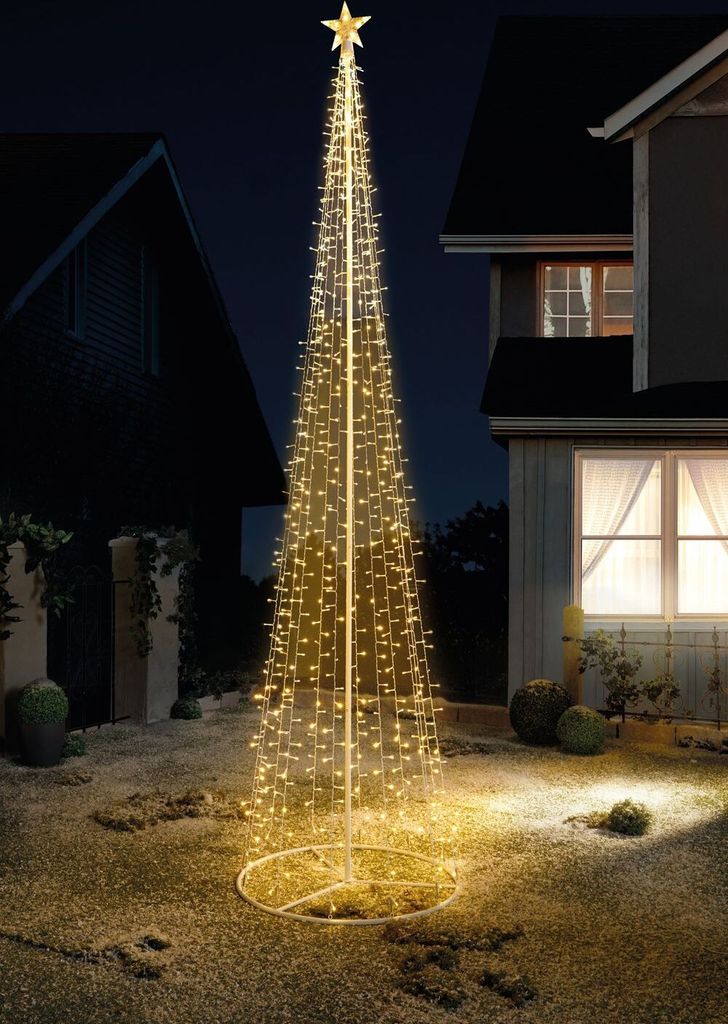 LED-kerstboom "Kegel", extra groot, sfeervol kerstlicht, Productafbeelding 
