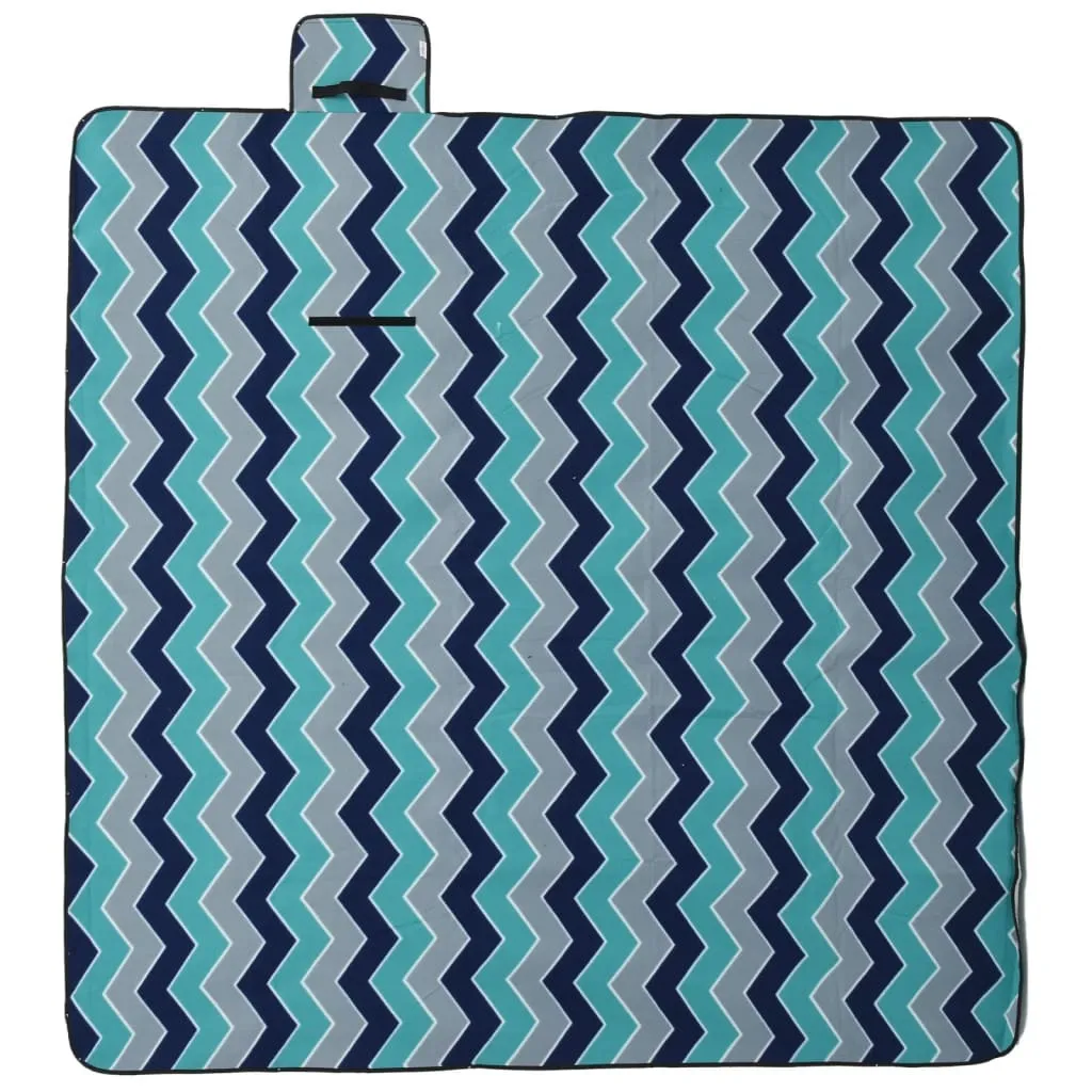 Grande Nappe de Pique-nique Pliable pour Plage et Jardin 200x200cm