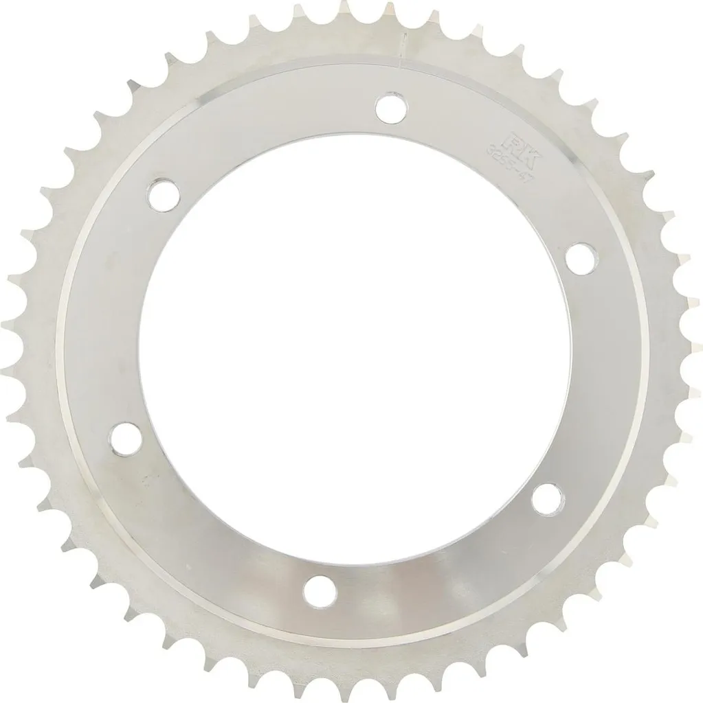 Pignon de transmission RK 3265 pour chaîne 428 acier 47 dents argent