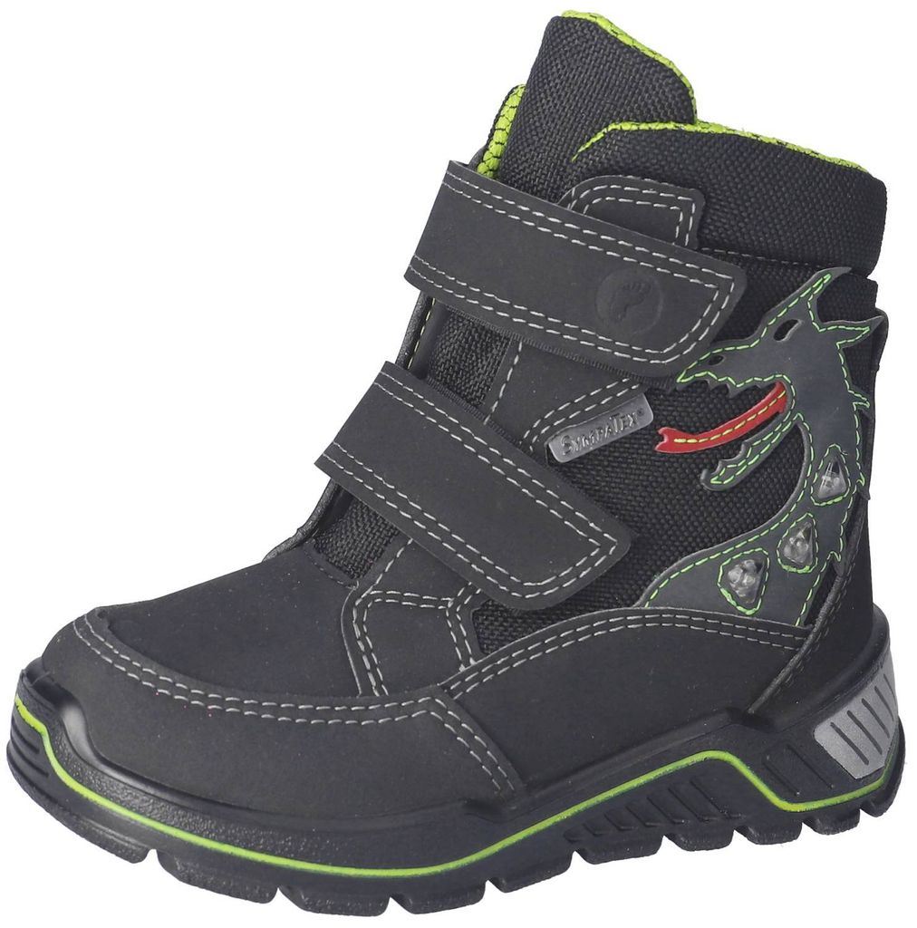 Ricosta Klettstiefel GRISU Jungen 31373337383834 Schwarz 32 EU