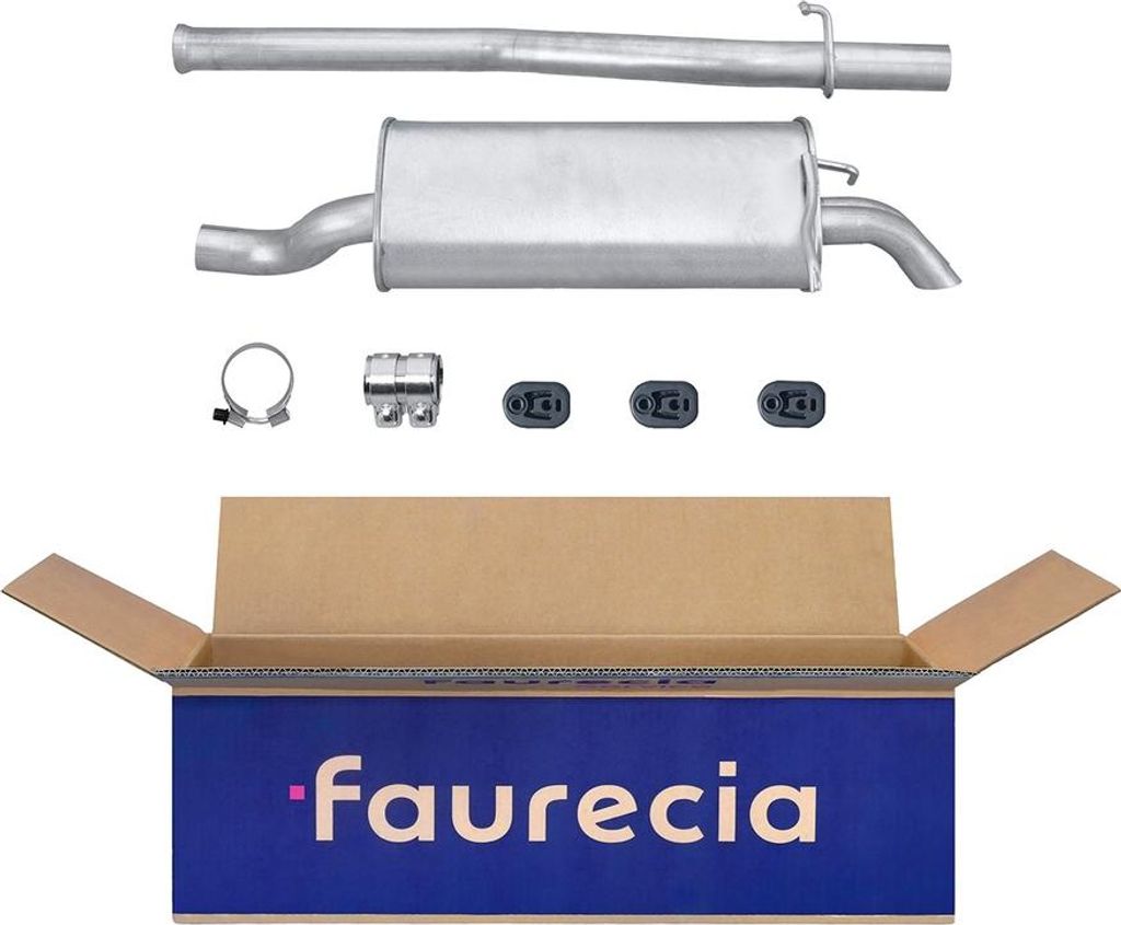 Endschalldämpfer FAURECIA IAM-Expertise für u.a. MERCEDES-BENZ C-KLASSE