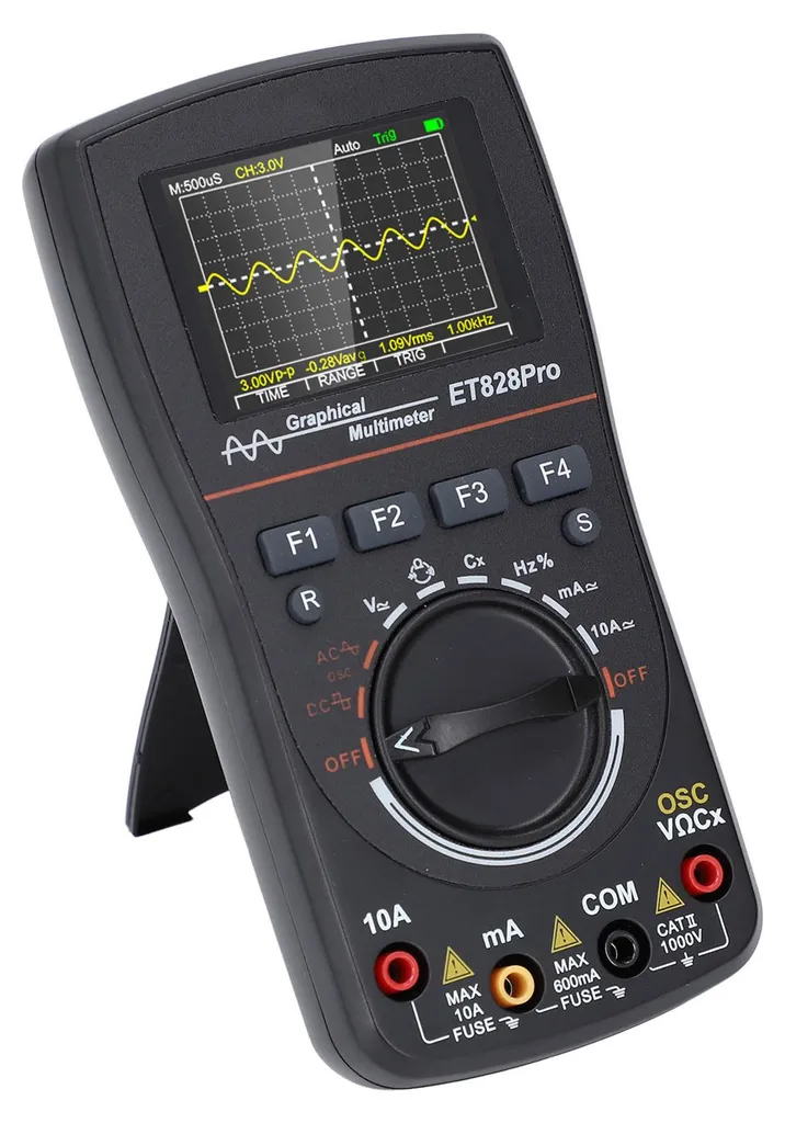 Oscilloscope multimètre numérique 50 Msps haute vitesse écran couleur