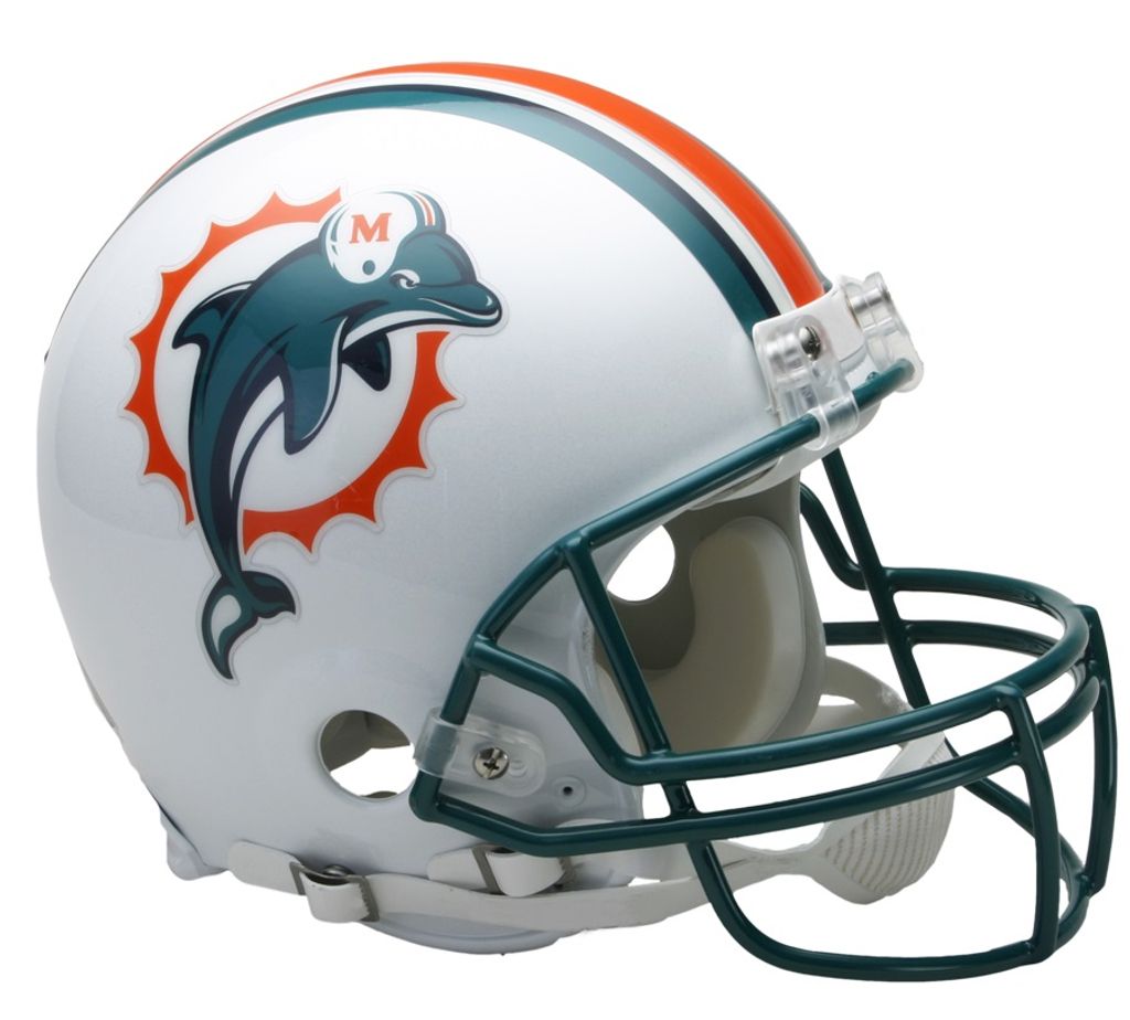 Riddell Miami Dolphins 1997-2012 Throwback Speed Mini Helmet