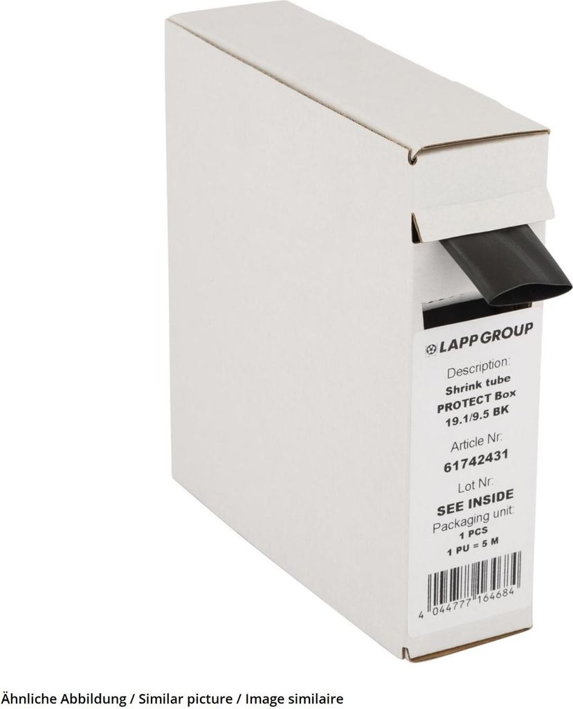 "Schrumpfschlauch PROTECT Box 2,4/1,2 BK"