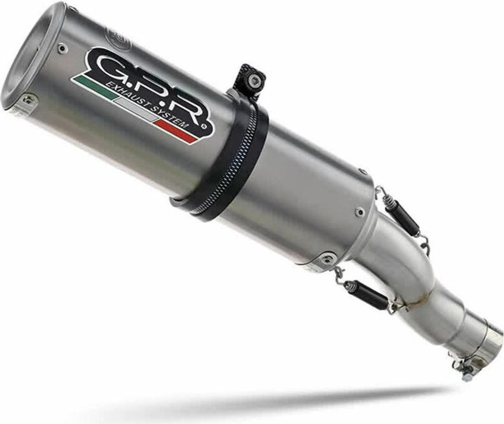 GPR M3 Natural Titanium Slip-on Auspuff genehmigt für CF MOTO 700 cl-x adv