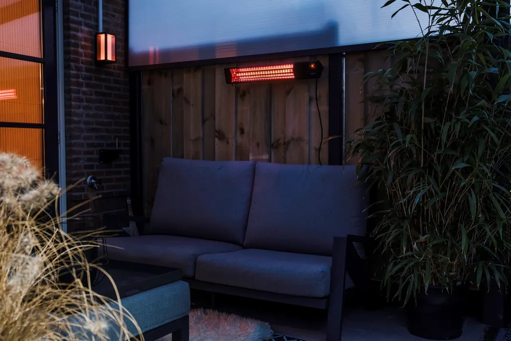 Chauffage Extérieur Triangle Dark Smart 2500W avec Variateur et App - 6