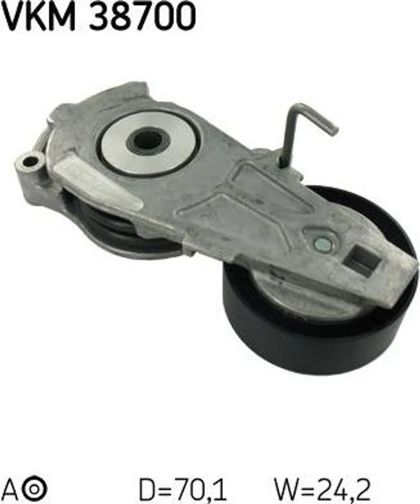 Galet Tendeur SKF VKM38700 Haute Résistance OE 11281482199 Mini