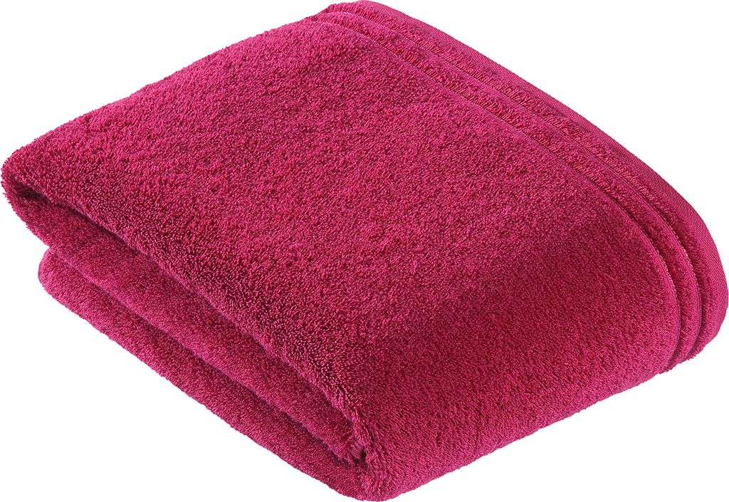 Vossen 114951 | Calypso Feeling Saunatuch / 80 x 200 cm - Farbe: Cranberry - Größe: 80 x 200 cm