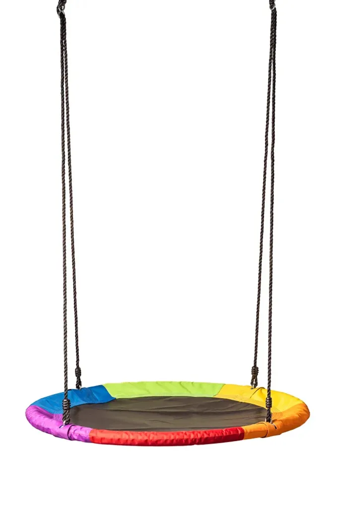Cercle motricité incurvé arc-en-ciel 100cm - Plastique haute résistance