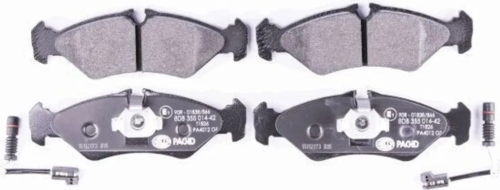 Stop bruits de freinage : Plaquettes HELLA pour Sprinter OE 2D0698451A