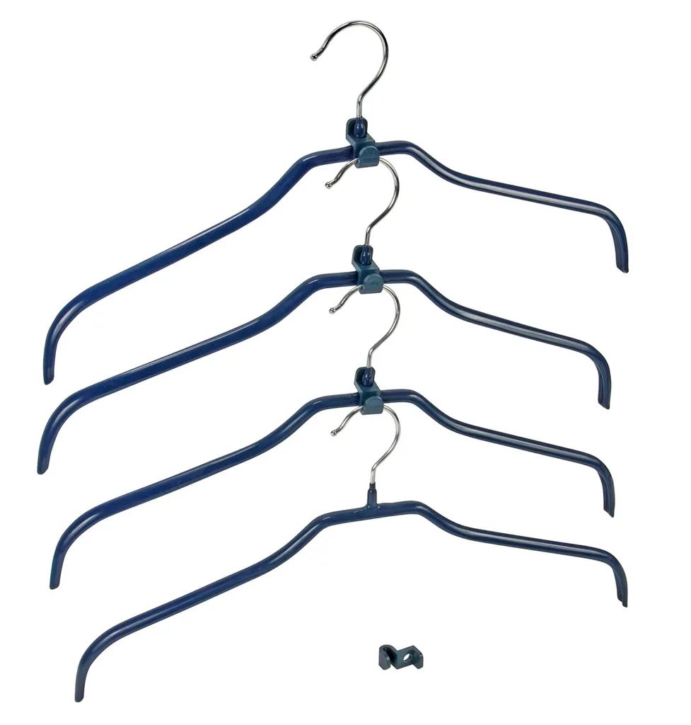 Fini les vêtements déformés avec le kit de 4 cintres moulés Multi