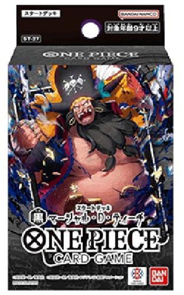 One Piece Starter Deck: Black Marshall.D.Teach Japanisch