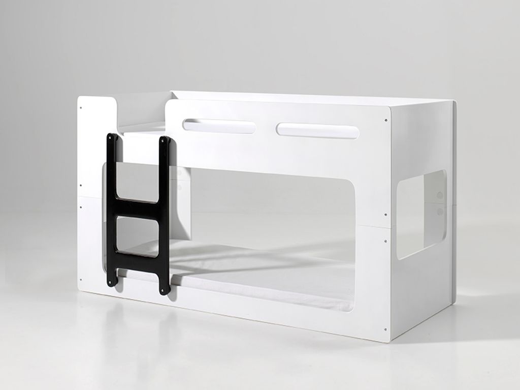 Vipack - Łóżko półwysokie Luca 90 x 200 cm, powierzchnia do Zdjęcie produktu 5