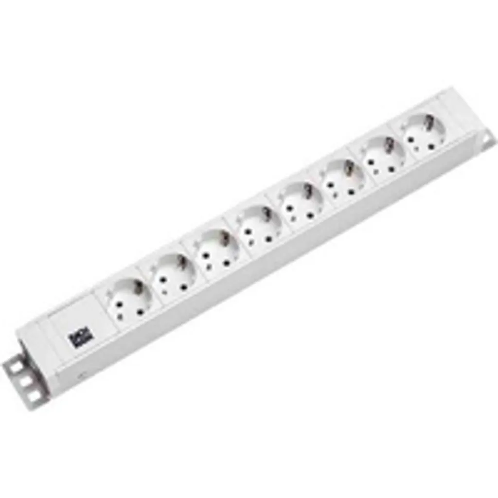 Bachmann 19.07.1364 - Prolunga Rack 8 Posti Schuko 1U Germania - 2