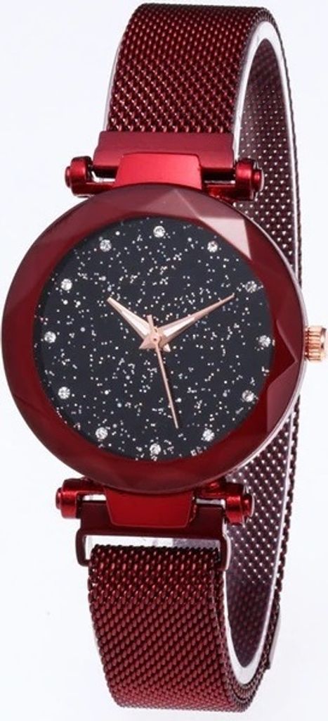 Orologio Magnetico ST-6246 Rosso - Eleganza e Comfort Immagine del prodotto 