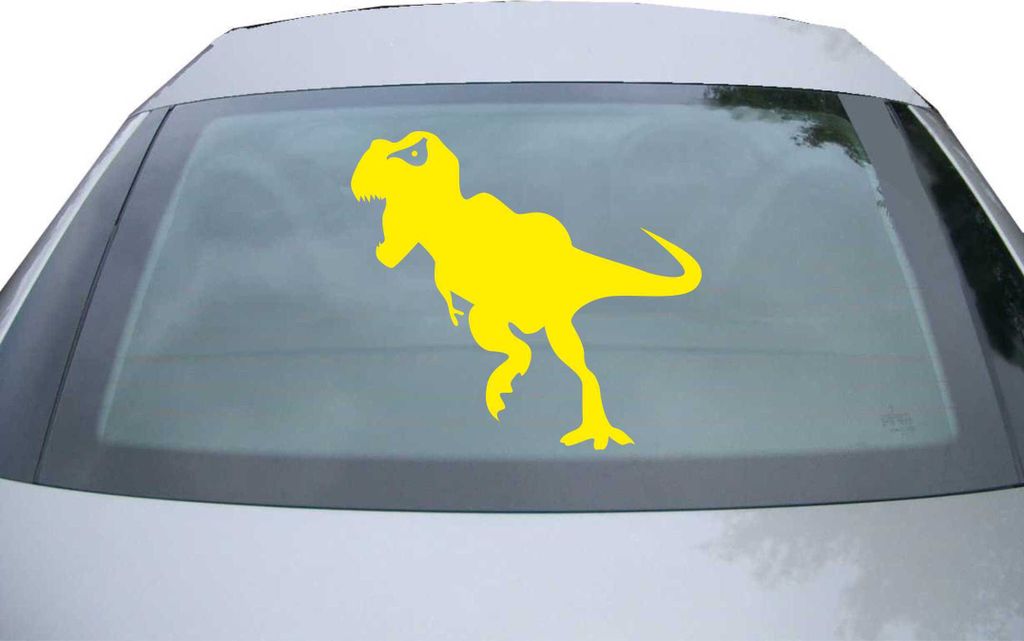Indigos UG - Aufkleber Heckscheibe & Motorklappe DE6695 - gelb - 600x554 mm - woman - Auto Scheiben Fenster Heckklappe Tuning Racing JDM - Die cut