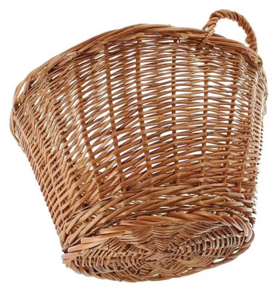 Panier en osier robuste Ø 50 cm : la solution de rangement naturelle