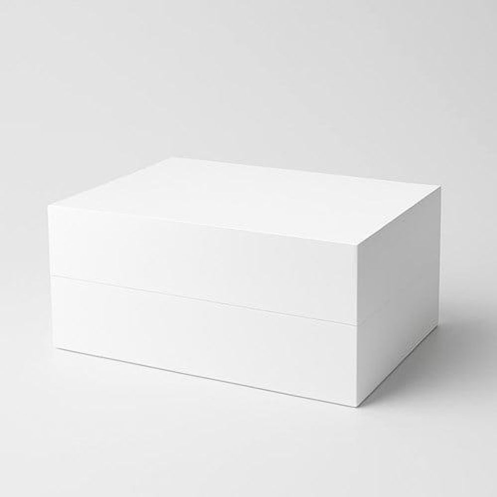 Pudełko Magnetyczne Na Prezent Białe 440x320x200mm (zew) A3 Zdjęcie produktu 