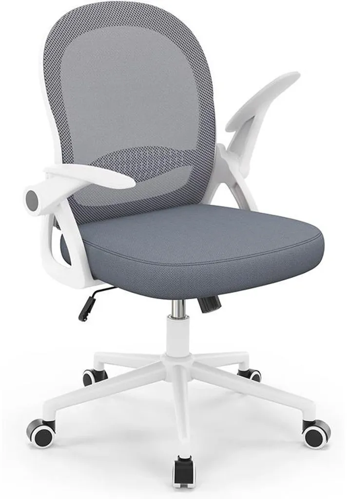Chaise de bureau pour télétravail confortable et flexible bleu foncé