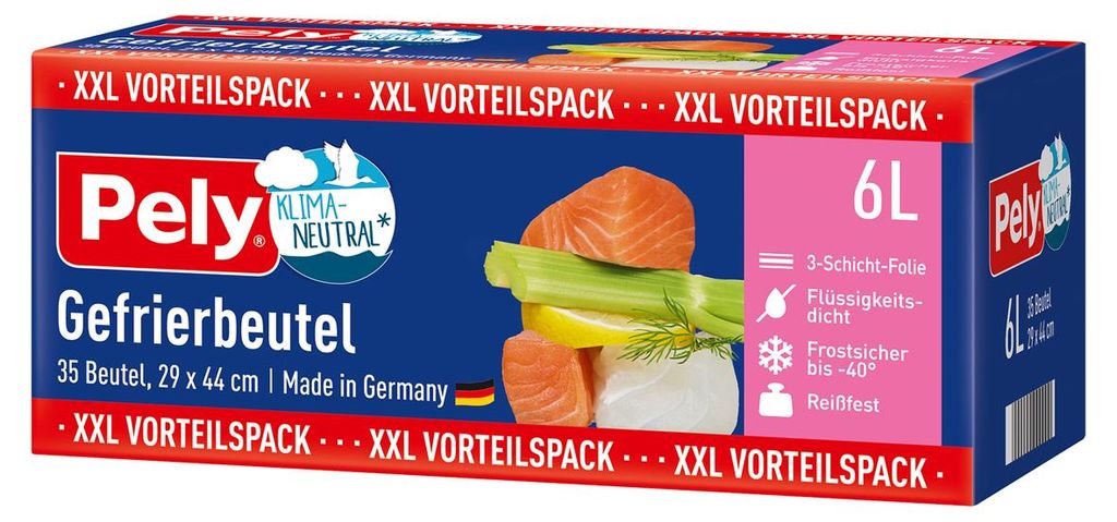 Woreczki do zamrażania Pely 3-warstwowe foliowe ekonomiczne Zdjęcie produktu 