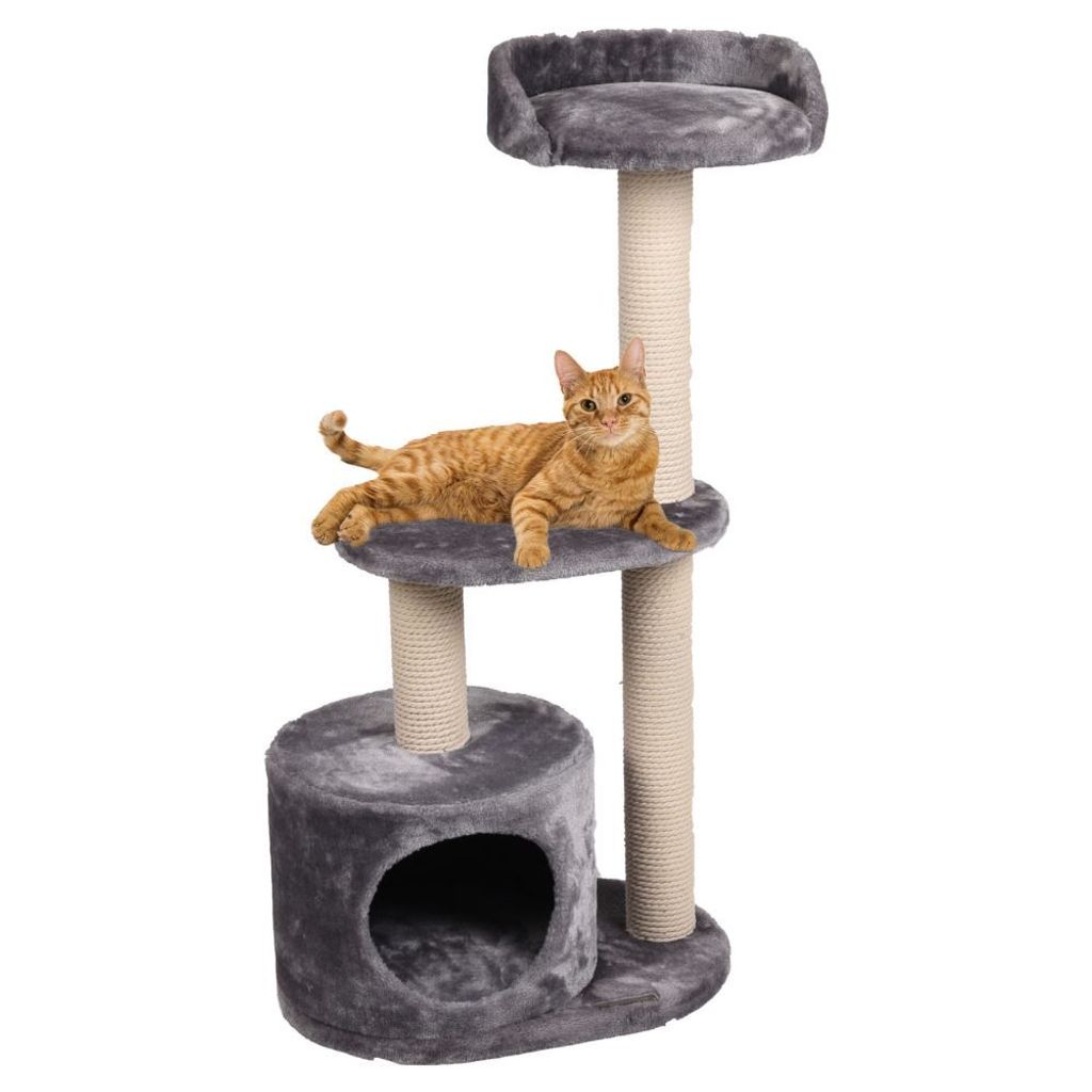 FLAMINGO Kratzbaum Echo Grau 48x34x99 cm