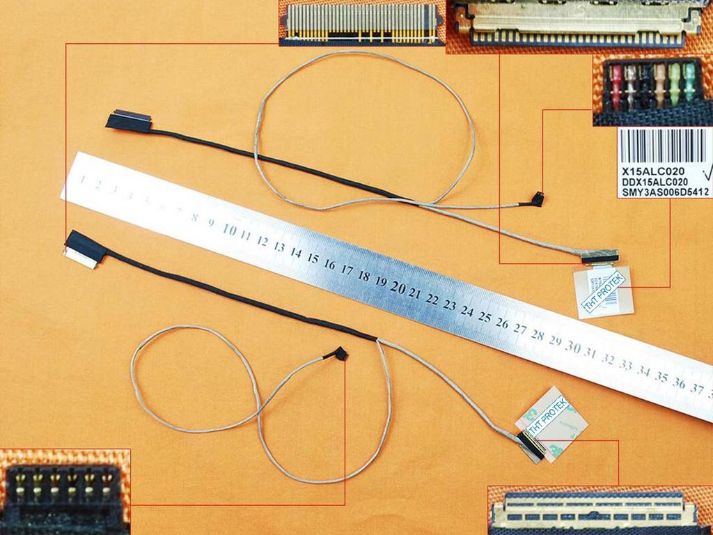 Displaykabel Bildschirm screen cable onhe Touch kompatibel für HP Pavilion 15-AB000