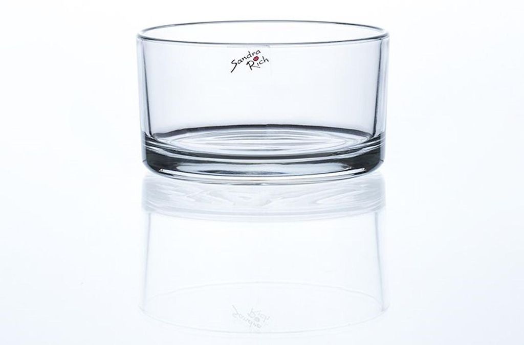 Coupe en verre, coupe décorative AUTOMATIC H. 7,5cm D. Image du produit 