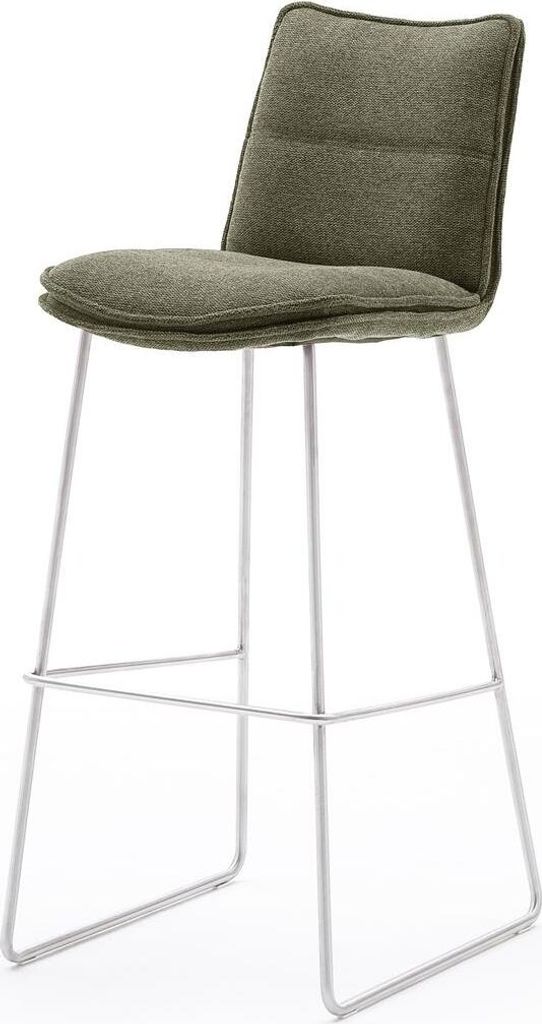 Barhocker Stuhl Hocker Tresenstuhl Barstuhl "HAMPTON I" olive