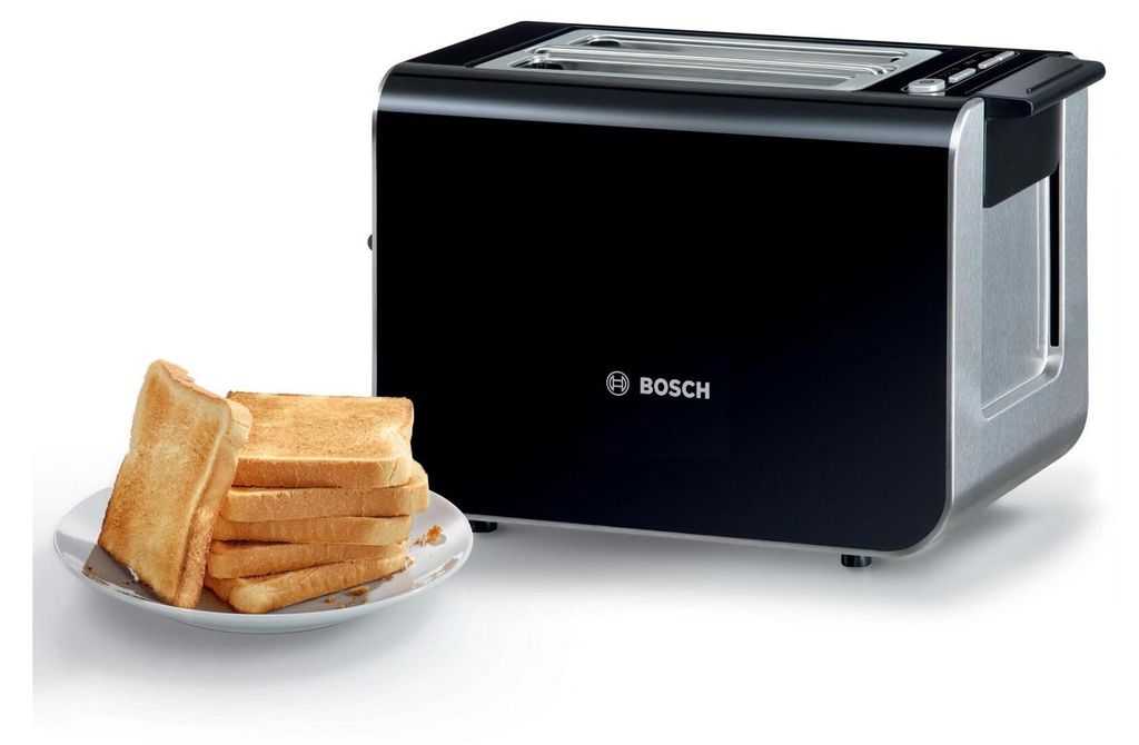 Bosch TAT8613N Grille-pain 9 2 tranche(s) 860 W noir Image du produit 