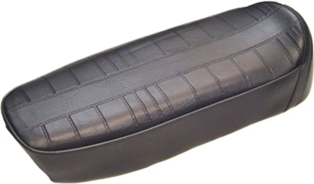 Selle moto Zündapp noir pour restauration - Siège biplace grand confort