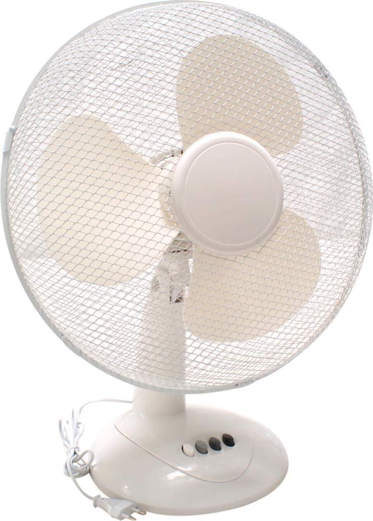 Tisch Ventilator Ø30cm 45W weiß Tischventilator Luftkühler Produktbild 4