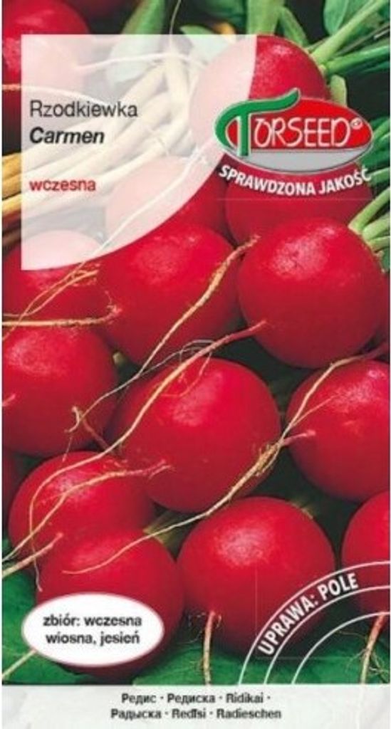 Nasiona rzodkiewki Carmen 10g - Torseed Zdjęcie produktu 