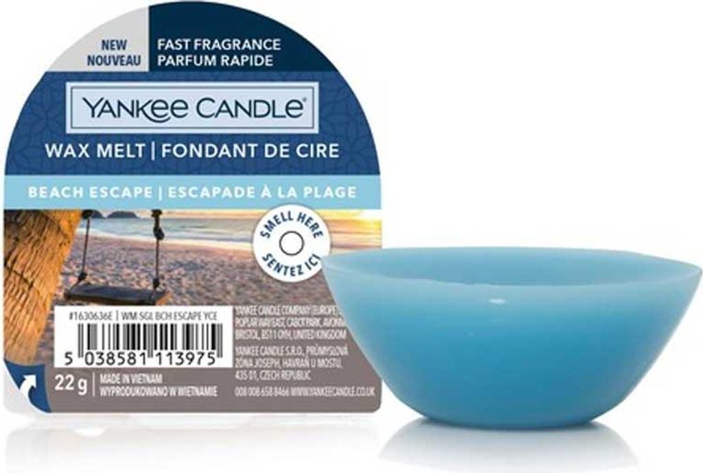 Wachsschmelze Beach Escape geurwas 22g