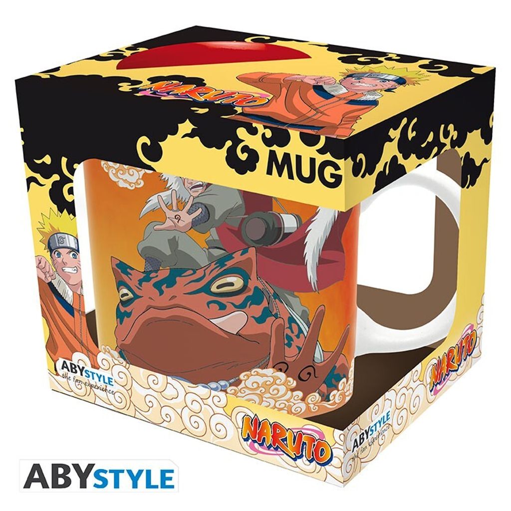 Keramický hrnek Naruto - Jiraiya a Naruto (320 ml) Obrázek produktu 