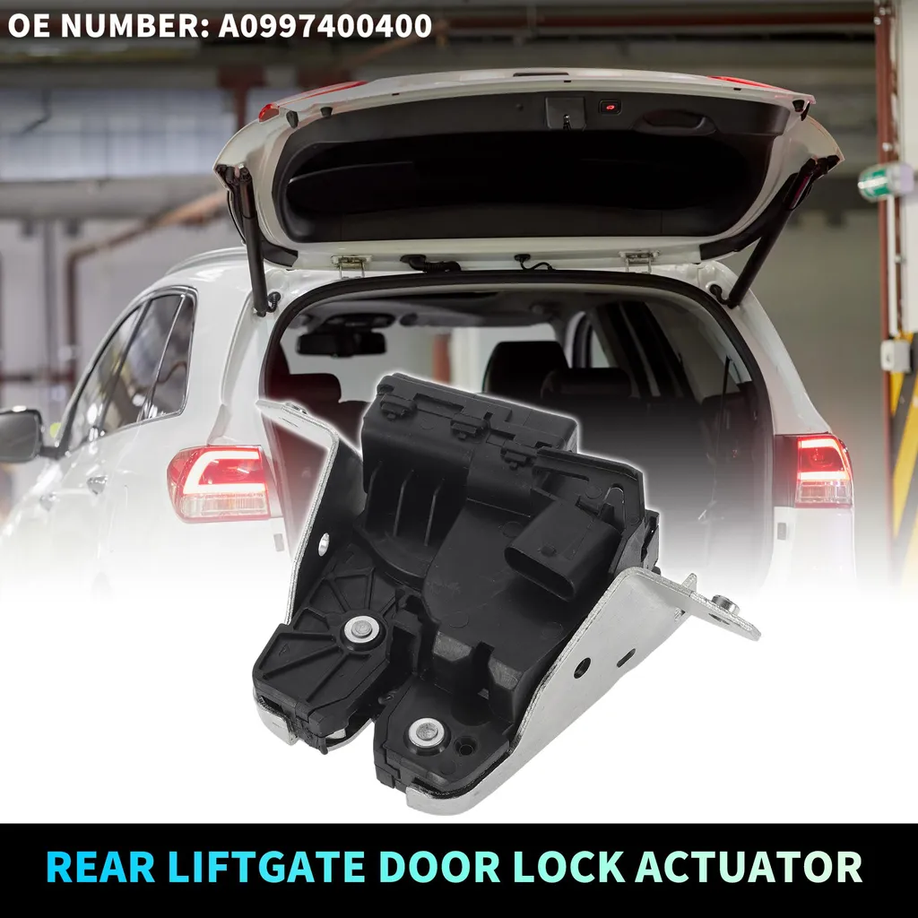 Loquet de Porte Arrière pour Mercedes GLA GLC - Réparation Coffre Noir