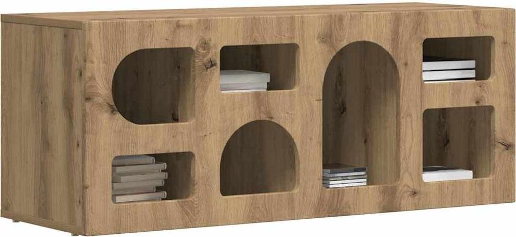 Langlebige TV-Schränk Artisan-Eiche 100 x 35 x 40cm Holzwerkstoff - Möbel332625 - TV-Schränke