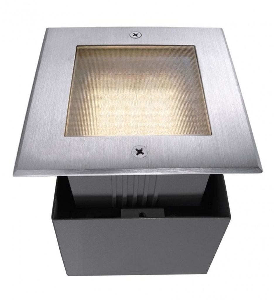 Deko-Light 730248 Bodeneinbauleuchte Square II WW , Silber