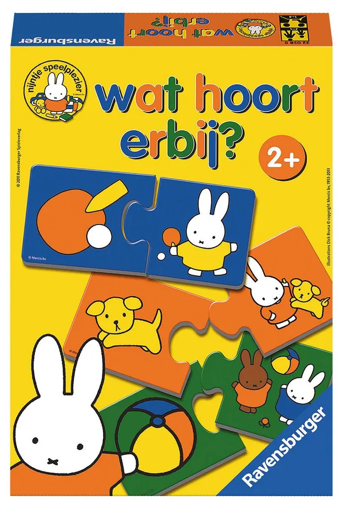 Nijntje Jeu Éducatif : Apprendre le Vocabulaire et la Logique dès 2 Ans