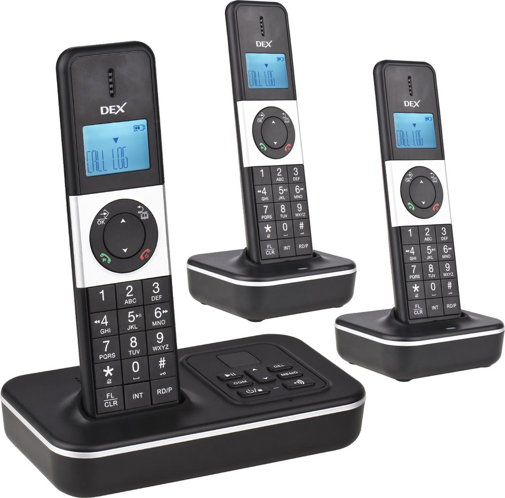 BISOFICE D1002 TAM-T Bezdrátový telefon se 3 sluchátky a Obrázek produktu 