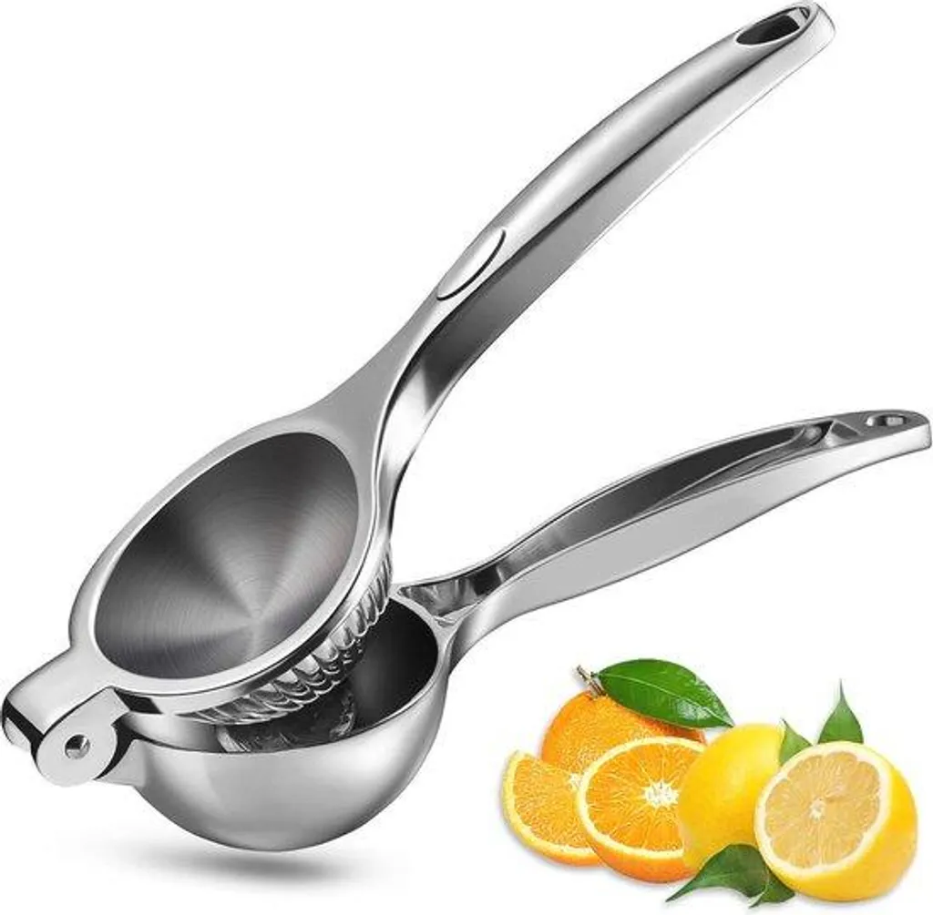 Presse-agrume manuel inox de 6 cm robuste pour jus de citron frais et cocktails