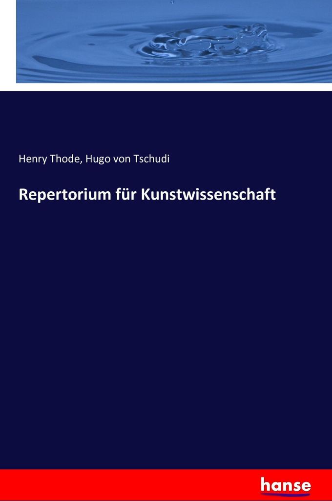 Repertorium für Kunstwissenschaft
