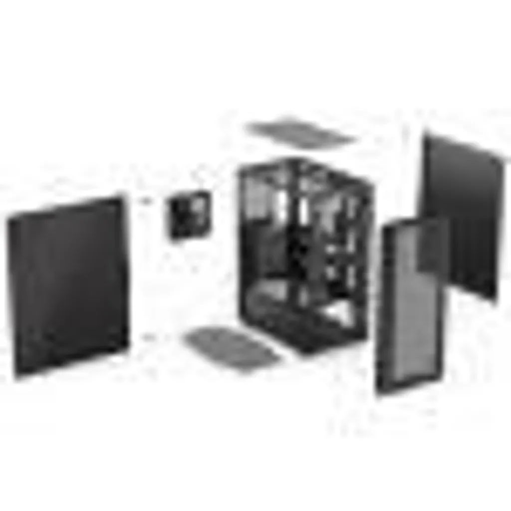 Boîtier Endorfy Ventum 200 Solid avec Façade Perforée et Acier Noir - 21