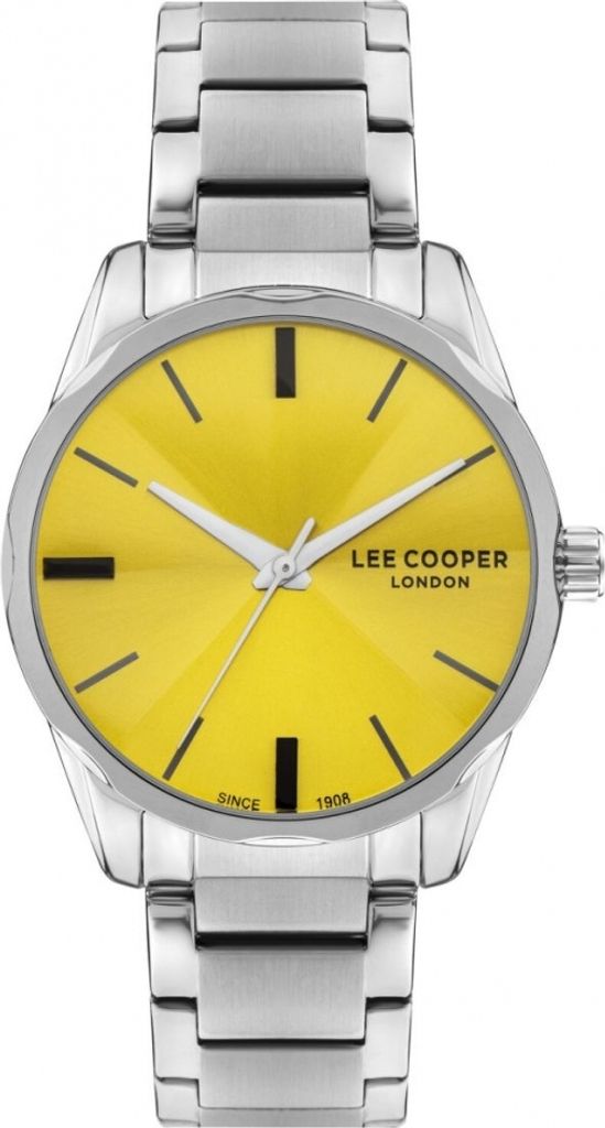Herrenuhr LEE COOPER LC07808.310 Gelb Fashion als Geschenk. Produktbild 