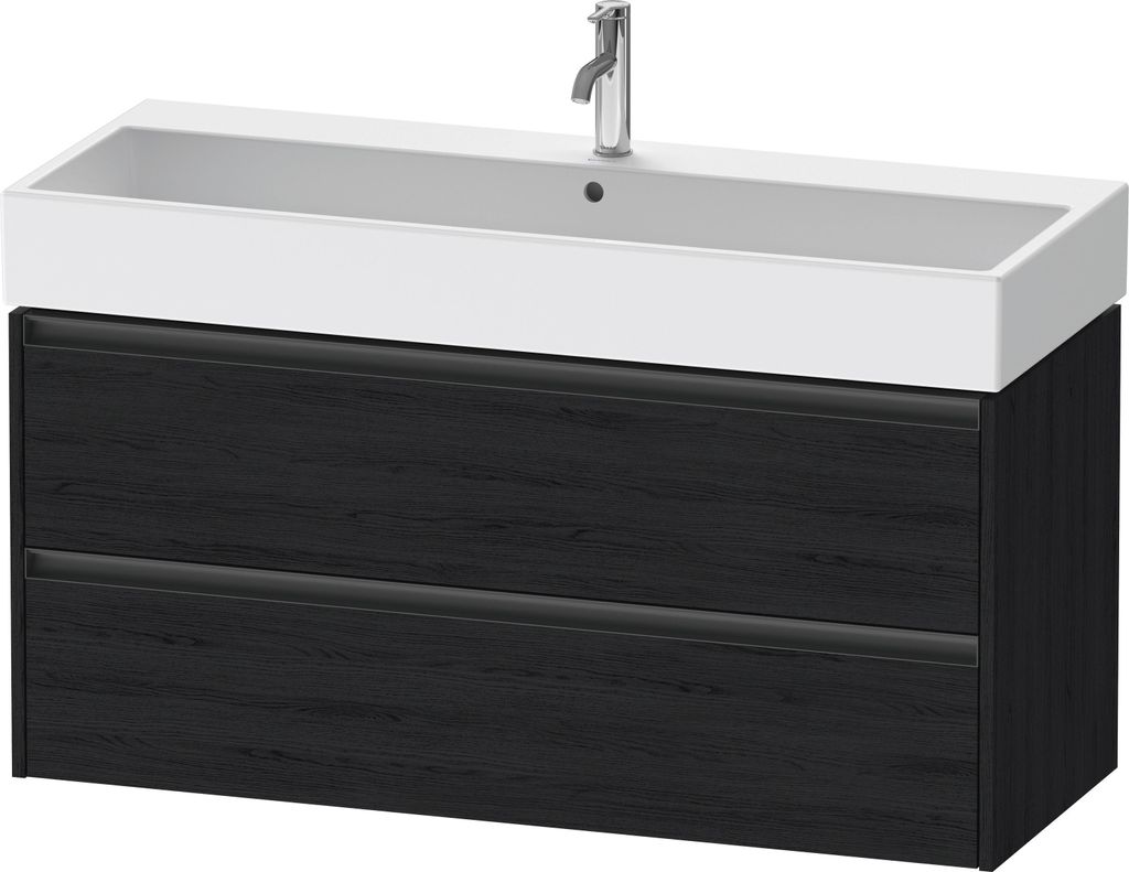 Duravit Ketho.2 Wastafelonderkast 118,4x46x54,9 cm Mat Produktbild 