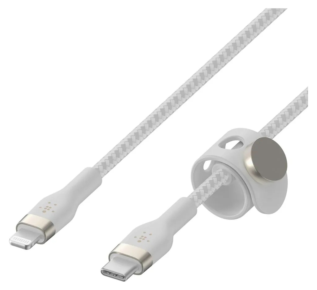 Cavo Belkin USB-C a Lightning 3m Bianco CAA011BT3MWH - Fast Charge - 4